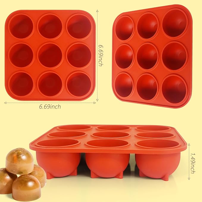 9-Cavity Silicone Frozen Dog Treat Mold - Image 4