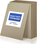 25 Sheets 9 x 12 Inch Book Board Thick Grey Chipboard Sheets 2 mm 80 PT by Gocreate