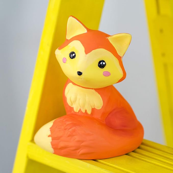 Creative Roots Paint Your Own Fox, DIY Fox, Kids Painting Set, Creativity - Image 5