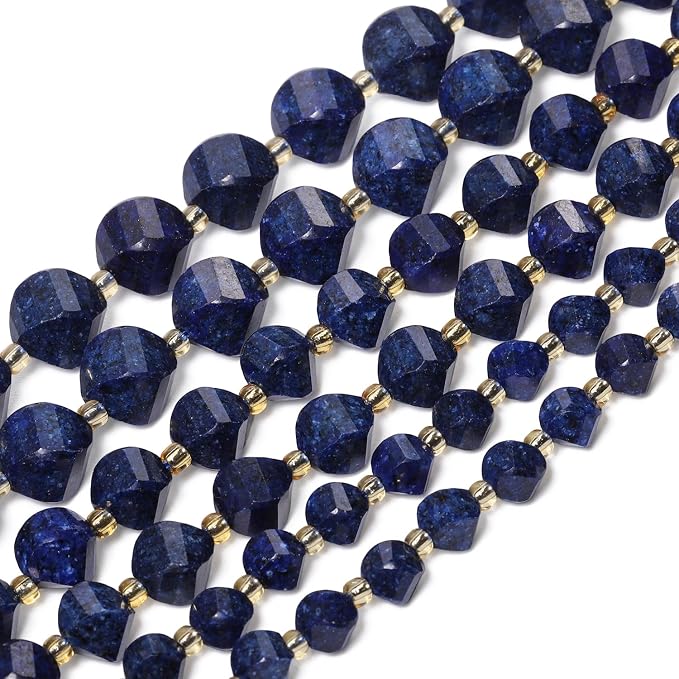 42pcs Natural Lapis Lazuli Stone Beads - Image 6