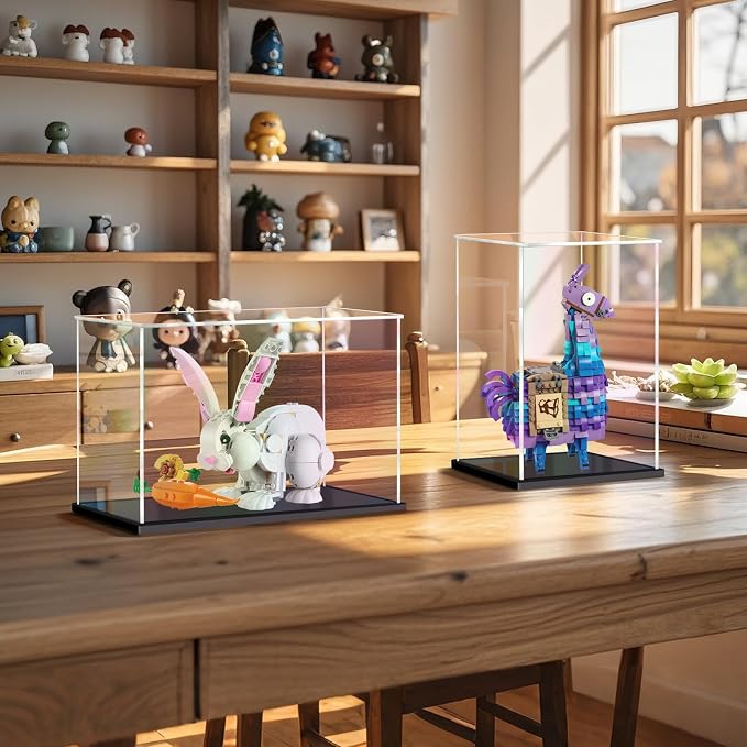 Acrylic Display Boxes for Collectibles Assemble Clear Acrylic Box Dustproof - Image 4