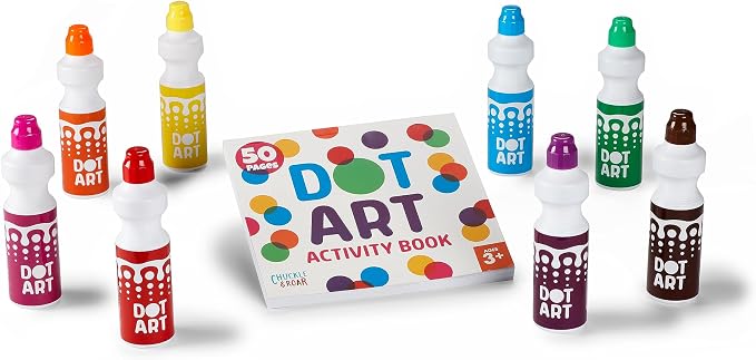Chuckle & Roar - Dot Art Activity Kit - Mess Free Washable Markers - Image 6
