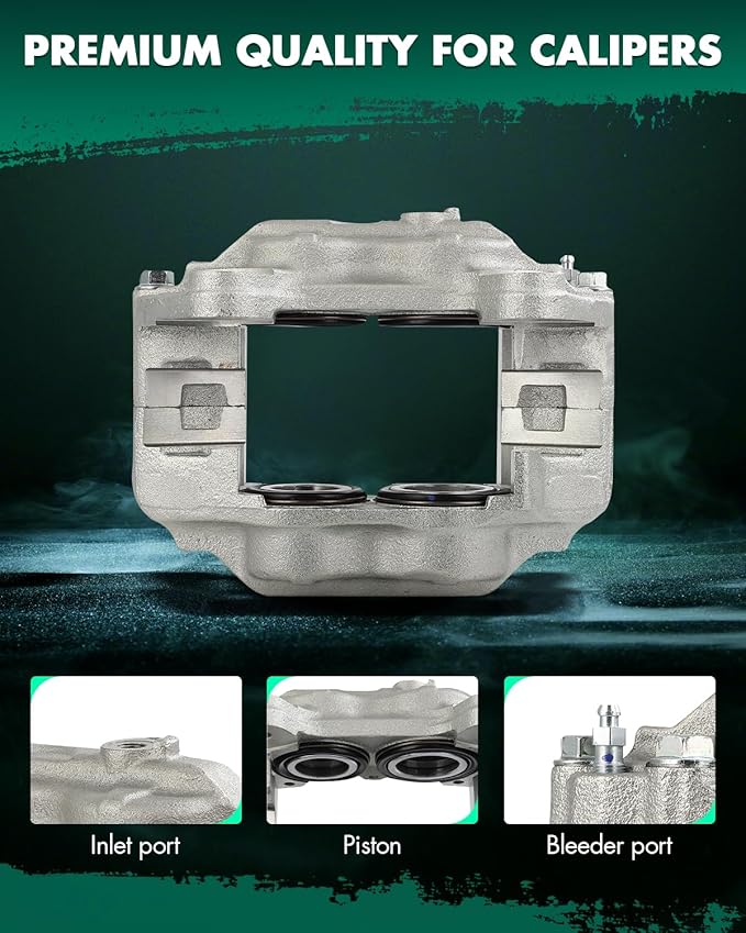 SCITOO Front Left Brake Caliper Without Bracket 192769 Compatible For Lexus For LX470 2003-2007,For Toyota For Land Cruiser 2003-2007