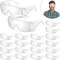 Kanayu Safety Glasses Bulk Protective Goggles Anti Fog Scratch Resistant Eyewear