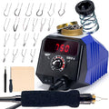 WEP 939D-V Wood Burning Kit 250-750℃/482-1382℉Adjustable Wood Burning Tool by WEPTOOLS