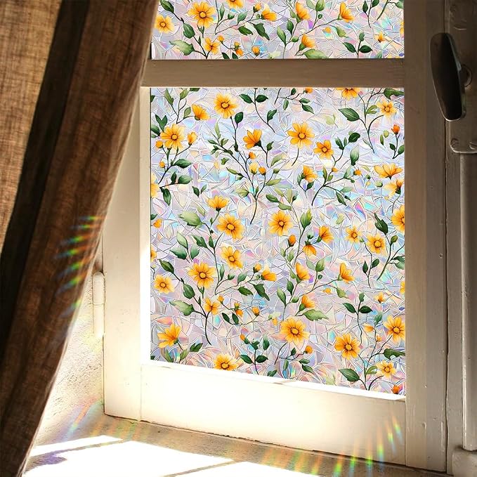 Bloss Flowers Window Privacy Film, Sunroof Decal - Image 8