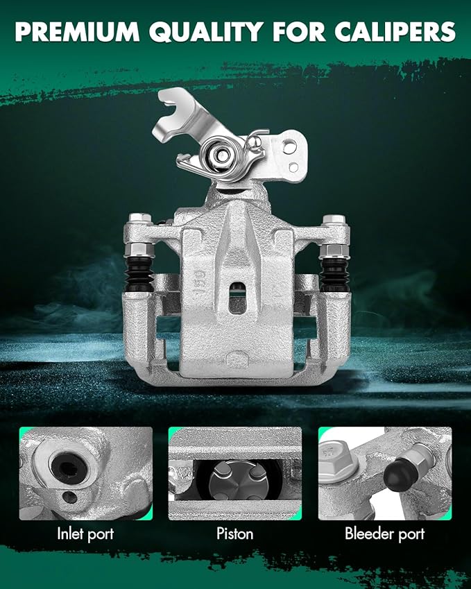 SCITOO Rear Right Brake Caliper With Bracket 18B5003 Compatible For Acura TL 2004-2008