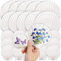 25PCS Large Scallop Shells for Crafts, Decorating, Ocean Themed Party Supplies by Unknown