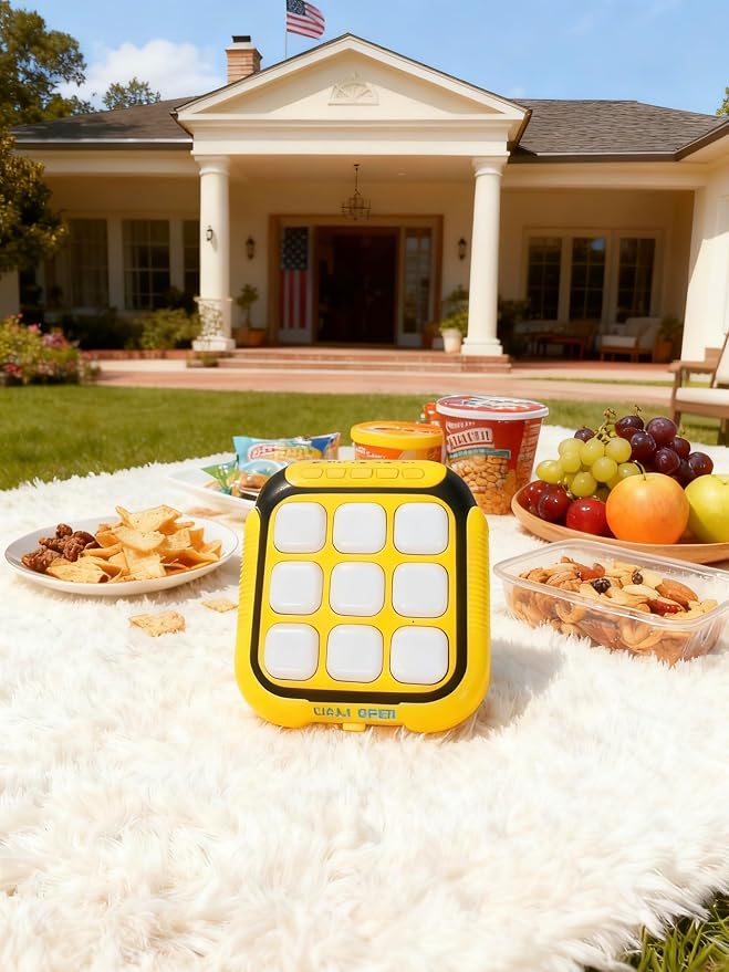 Electronic Tic Tac Toe Handheld Game – 6-in-1 Travel Puzzle Console, Fast-Paced - Image 5
