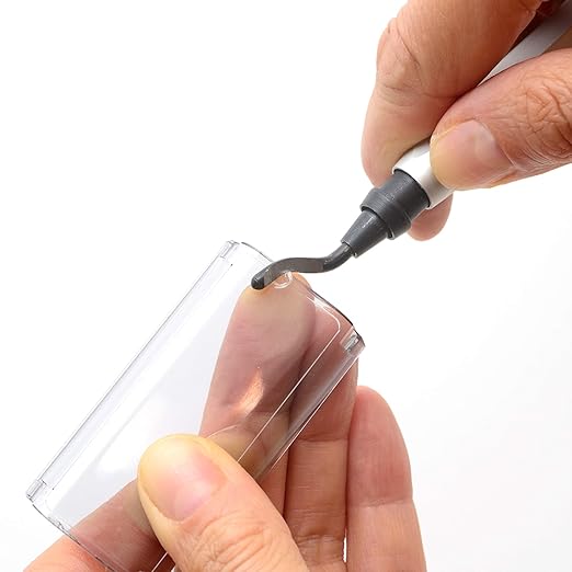 AFA Tooling - Deburring Tool with 11 High Speed Steel Swivel Blades and Tungsten Carbide Scribe - Works on Metal, Resin, PVC Pipes, Copper, Plastic and 3D Printed Edges - Plumbing & 3D Printing Tool