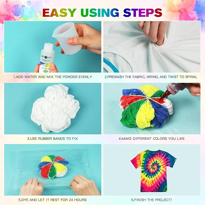HTVRONT Tie Dye Kit - Image 7