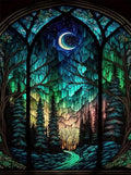Starry Night Stamped Cross Stitch Kits by WUSARPLY