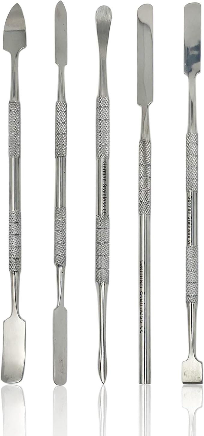 CYNAMED 5PC Spatula Wax & Clay Sculpting Tool Set by Cynamed