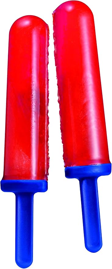 Tovolo Twin Popsicle Mold with Sticks 4 Pack Reusable Ice Pop Molds - Image 4