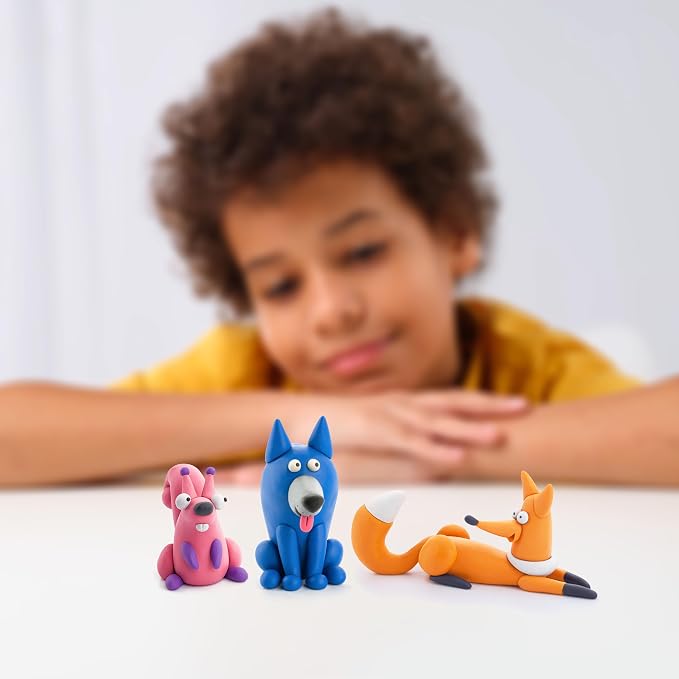 HEY CLAY Set - Colorful Modeling Air Dry Clay Kit - Image 7