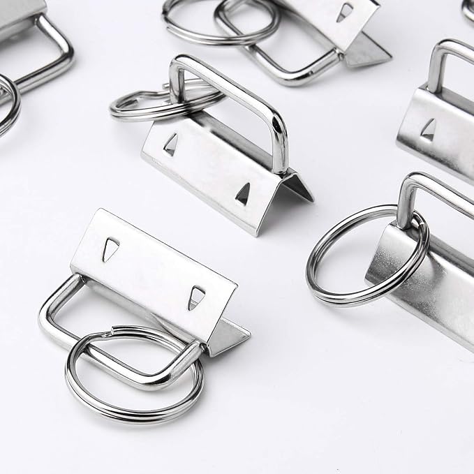 HRLORKC 50 Sets Key Fob Hardware Key Fob Keychain Wristlet - Image 4