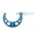 PEC Tools 2-3” Outside Micrometer, Industrial-Grade Precision Measuring Tool, Hardened Steel, High-Accuracy Micrometer with Ratchet Stop & Carbide-Tipped Measuring Faces for Machining & Engineering