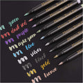 Dyvicl Metallic Brush Marker Pens by Dyvicl