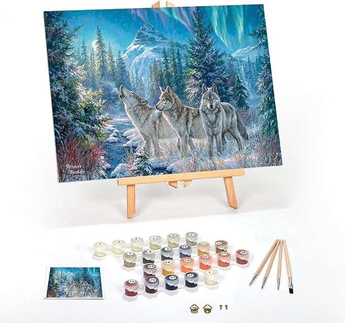 Ledgebay DIY Paint by Numbers Kit - Image 2