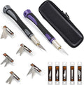 EHDIS 2PCS Exacto Knife Set Utility Craft Precision Hobby Knife Kit by EHDIS