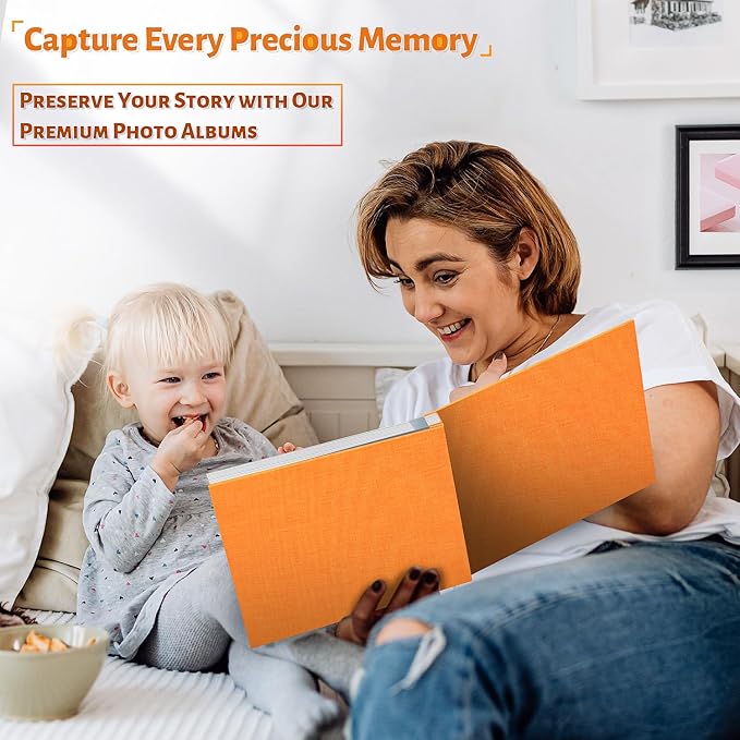 Artfeel Photo Album Self Adhesive Scrapbook, 120 Pages Large Photo Book - Image 6