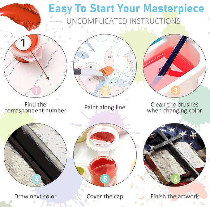 Paint by Numbers Kit for Adults - Image 6