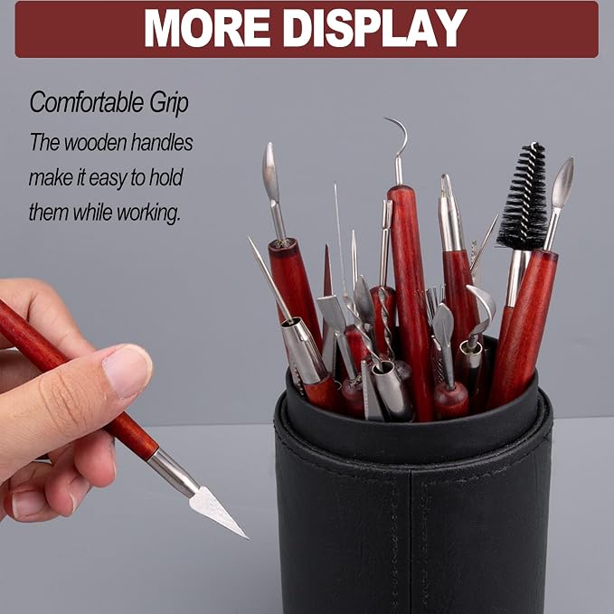 LINPHCEY 22-Piece Clay Sculpting Tools Set Perfect - Image 6