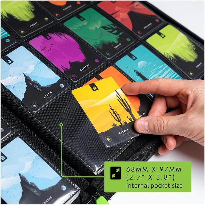 Vault X 12 Pocket Zip Trading Card Binder 480 Cards Exo-Tec | Holds 480 - Image 5