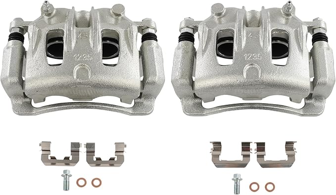 SCITOO 19B3211 19B3210 Front Left & Right Disc Brake Calipers Assembly w/Bracket For Hyundai For Santa Fe 2007-2009 2013-2016,For Hyundai For Santa Fe XL 2013-2016