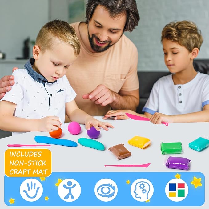Air Dry Clay Kit, 36 Colors Modeling Clay | - Image 6