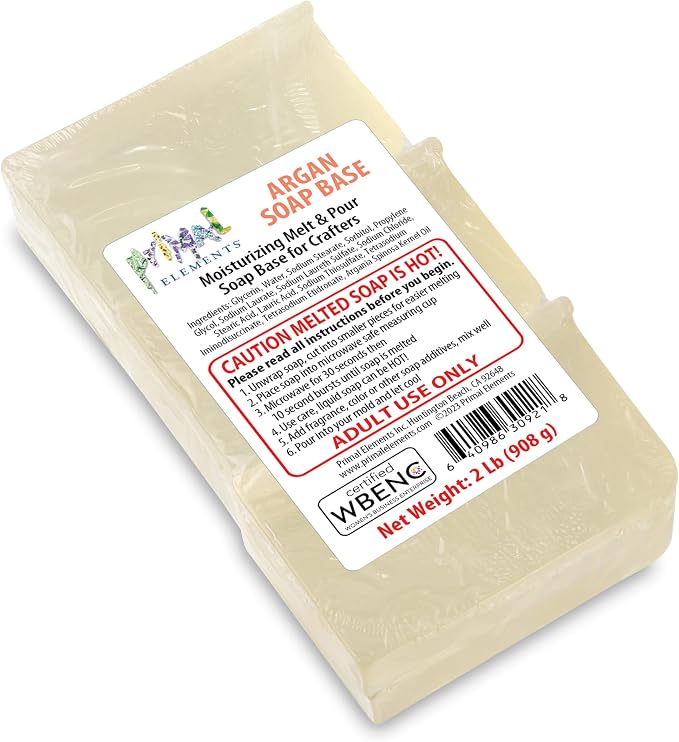Primal Elements Argan Oil Soap Base by PrimalElements
