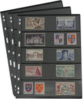 10Pcs Standard 9-Hole Double-Sided Album Inner Sheets Card Stamp Banknote by PCCBMINGT