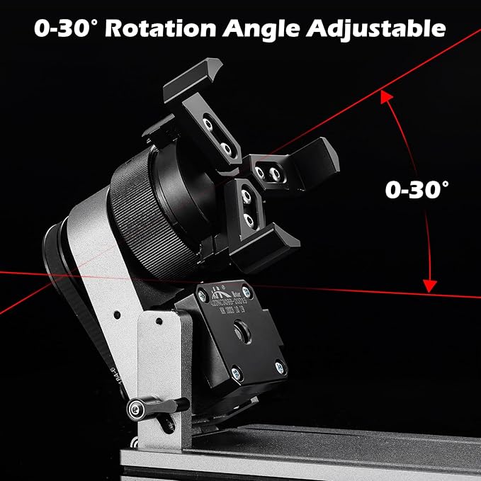 MD18 Rotary Roller, 3-in-1 Accessories Kit for Genmitsu L8, Z6, Kiosk, Multi Jaw Chucks for Glass, Cylindrical Objects, Baseball Bat, Ring, Bottles Cups