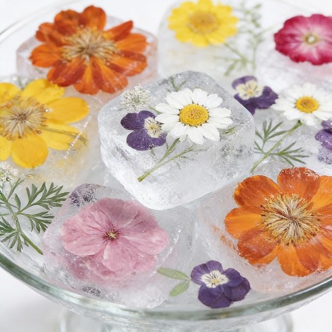 48 Pcs Mix Natural Dried Pressed Flowers - Image 5