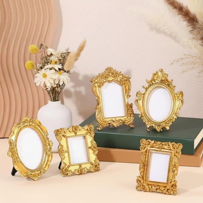 Maitys 5 Pcs Mini Picture Vintage Frames - Image 7