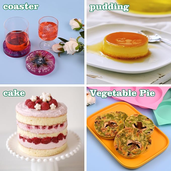 HUAKENER 2 Pcs Silicone Muffin Top Pans - Image 4