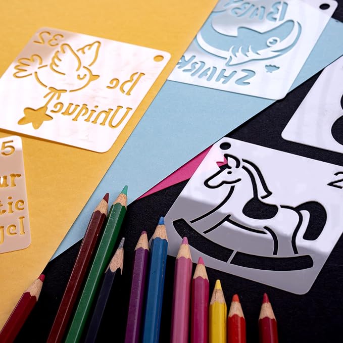 Baby Shower Stencils for Painting, - Image 4