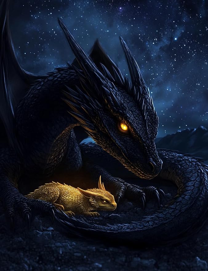 Dargon Stamped Cross Stitch Kits by Paintcolordiamondpainting
