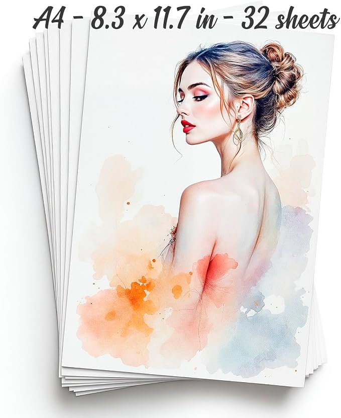32 Sheets Watercolor Paper Pad by Unknown