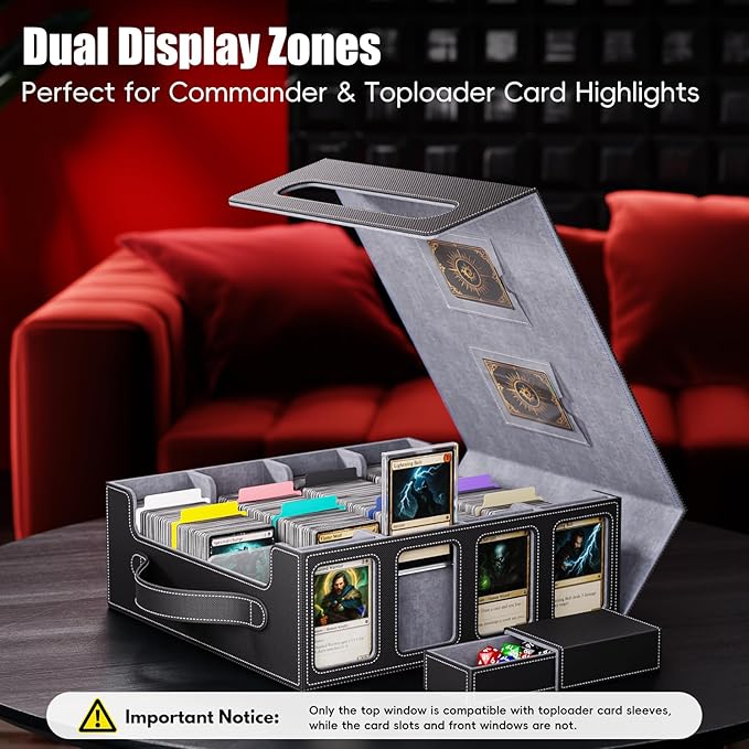 Trading Card Storage Box – 3500+ Magnetic MTG Deck Box - Image 4