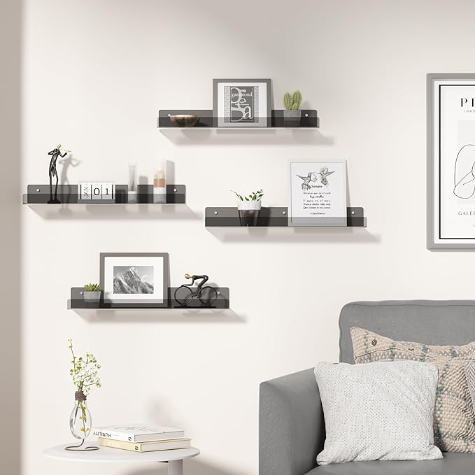 upsimples 4 Pcs 15" Acrylic Shelves - Image 2