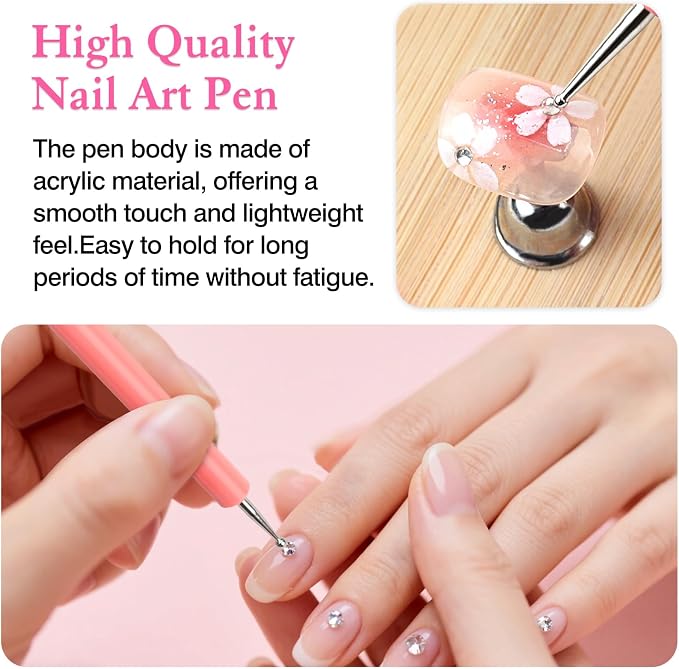 5-Piece Pattern Tracing & Embossing Stylus Set – Dual-Ended Ball Tip Tools - Image 2