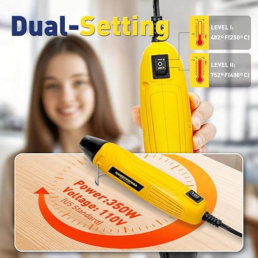 haisstronica 440 PCS All in One Set with Solder Seal Wire Connectors,3:1 Heat Shrink Tubing and Heat Gun,Solder Sticks Wire Terminals Electrical Connectors for Automotive, Marine, Trailer Wiring