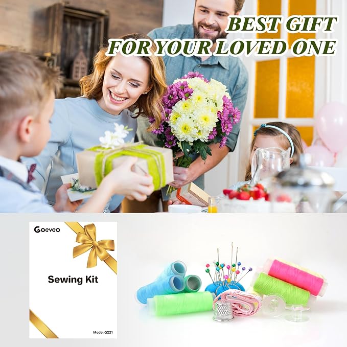 Goeveo Sewing Kit for Adults, Sewing Accessories - Image 7