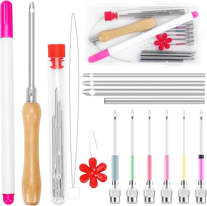 AUGSUN 22Pcs Punch Needle Kit by AUGSUN