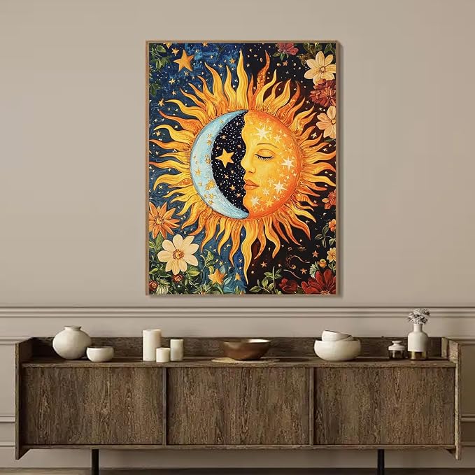 WUDWL Sun and Moon Diamond Art Kits - Image 6