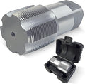 DECKRKAT 2"NPT Pipe Tap, Precision Carbon Steel NPT Tap Set for Clean Accurate Threads, 2"NPT Tap, Perfect for Plumbers Mechanics DIYers, with Durable Plastic Case.