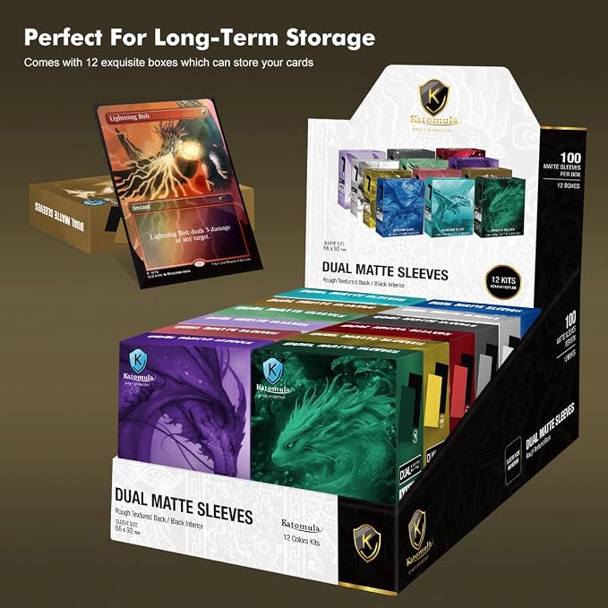 Truth Golden Dual Matte Card Sleeves, Katomula Card Sleeves - Image 7