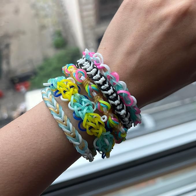 Rainbow Loom MEGA Combo Set, Features 7000+ Colorful Rubber Bands, 2 - Image 6