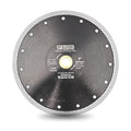 DT-DIATOOL Diamond Tile Blade 8 Inch Diamond Turbo X Mesh Rim Segement Circular Saw Blade for Procelain Ceramic Stoneware Marble Granite Fits 5/8"-7/8" Arbor
